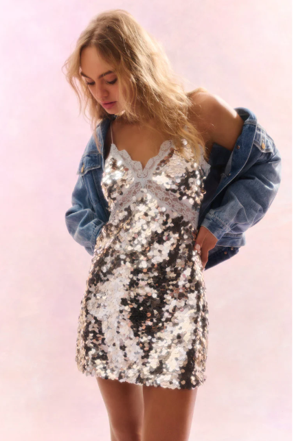 model mini dress Women's Marilyn Moment Halter Mini Dress in Off White